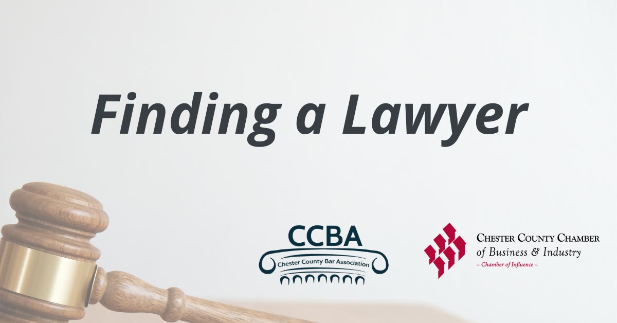 The Finding a Lawyer webinar is being held March 4, 2021 by CCCBI