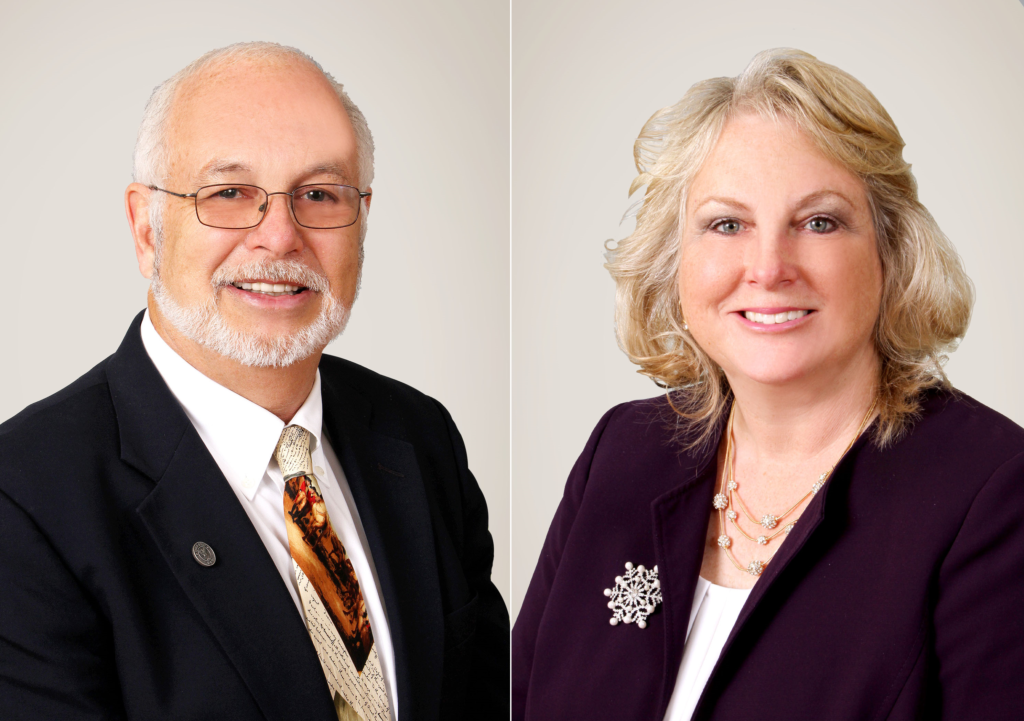 attorneys Hudson Voltz and Janet Satterthwaite