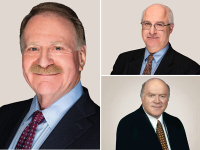 Photo Of Attorneys Steven L. Sugarman, Elliot Berton And Robert M. Mulhern
